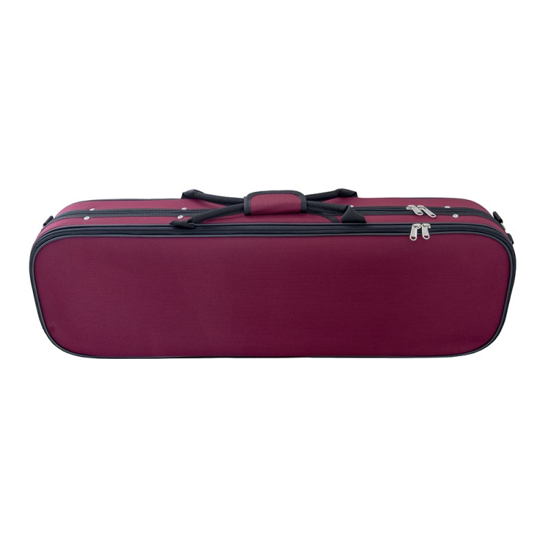 Rapsody Estuche de violín Elegance rectangular 4/4 4/4 Burgundy Burdeos ACEVIRAELBO