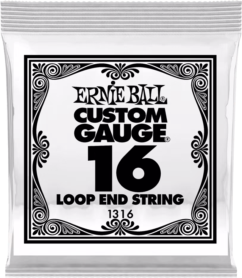 ERNIE BALL Cuerda Mandolina / Banjo Stainless Steel .016 CEB1316