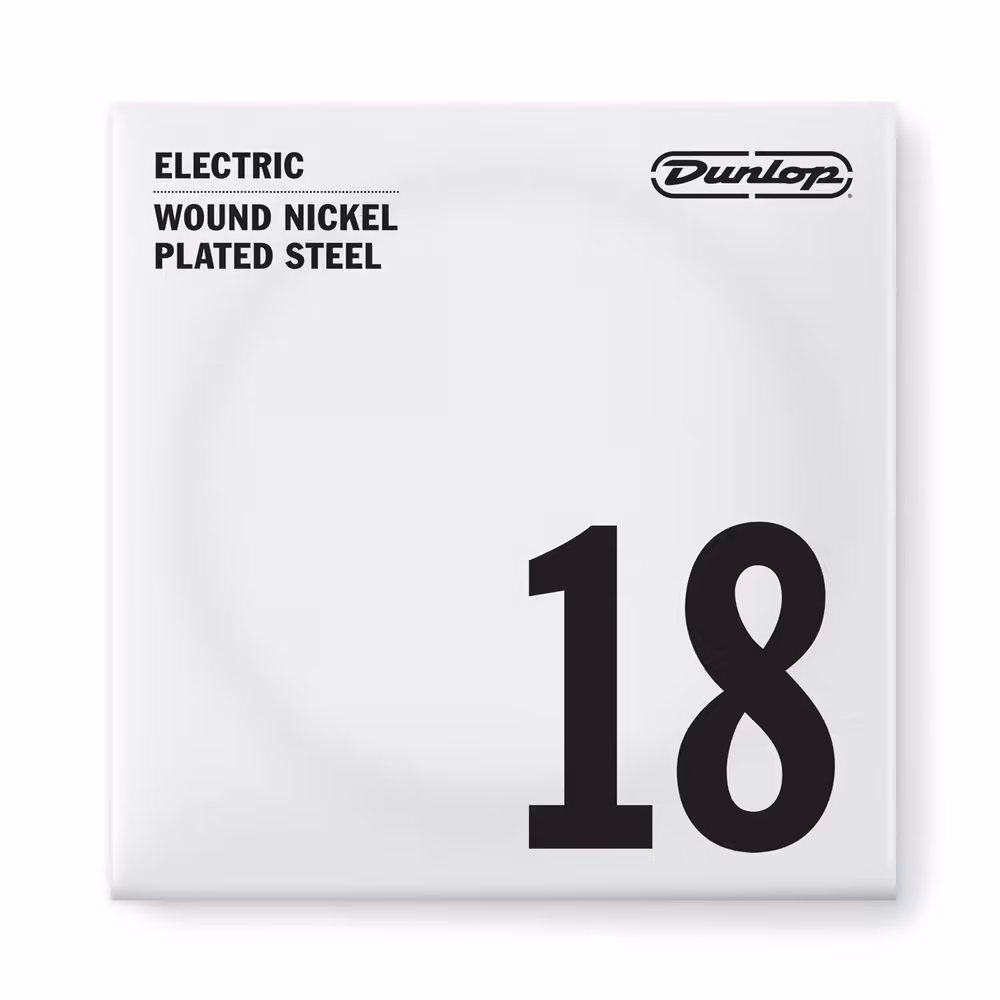 Dunlop Cuerda Eléctrica Nickel Entorchada 018 CDUDEN18