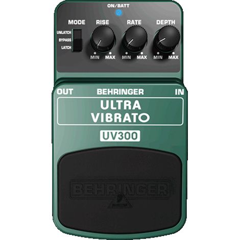 BEHRINGER UV300 Pedal Guitarra Efecto Ultra Vibrato UV300