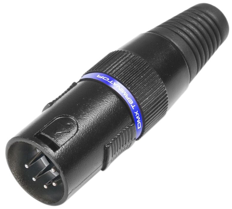 Adam Hall K3 DMXT 5 Terminación DMX 5 pines 120 Ohmios K3 DMX T 5