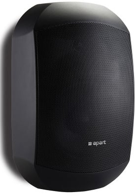 Apart Biamp MASK 6C Negro Altavoces HiFi Instalación 2 vías con soporte pared ClickMount.  Pareja MASK 6C