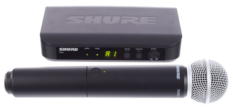 Shure BLX24 SM58 Frecuencia K3 Micrófono Inalambrico BLX24 SM58k3