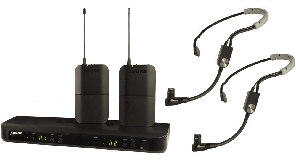 SHURE BLX188E/SM35 K3E Sistema inalámbrico Dual con Diademas SM35. 606-630MHz. BLX188E/SM35 K3E