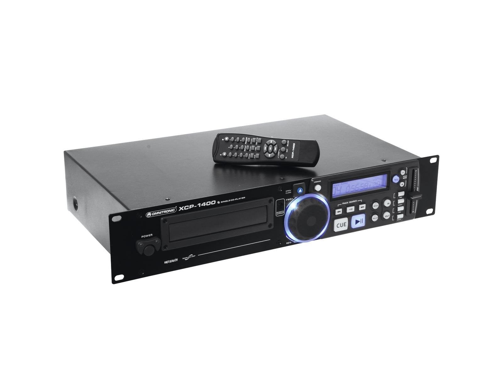 Omnitronic XCP-1400 Reproductor de CD XCP-1400