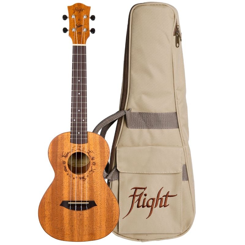 Flight DUT34EQ MAH/MAH Ukelele Tenor Electroacústico Caoba DUT34EQ MAH/MAH