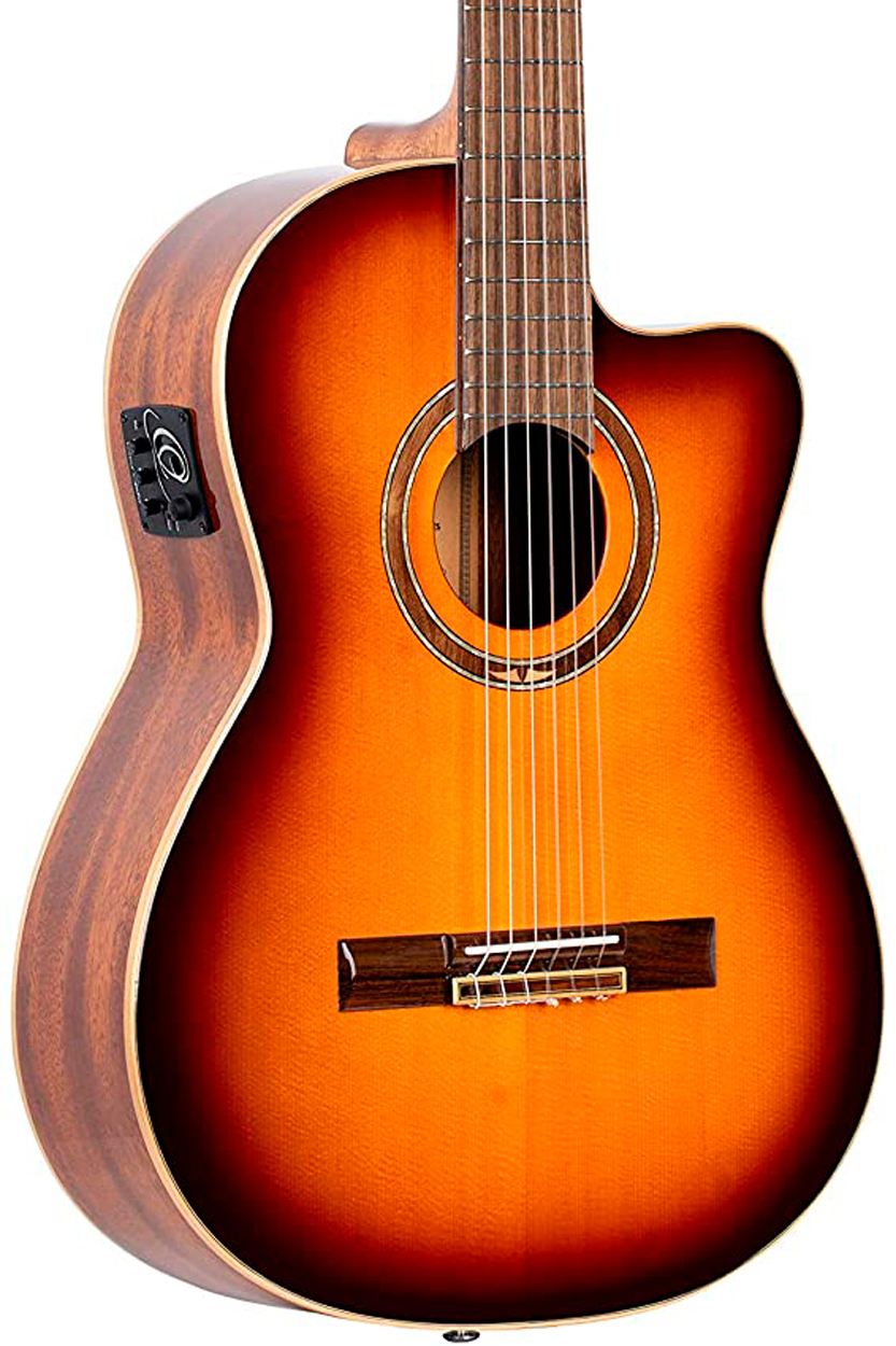 Ortega RCE238SN-FT. Guitarra Electroacústica + Funda RCE238SN-FT
