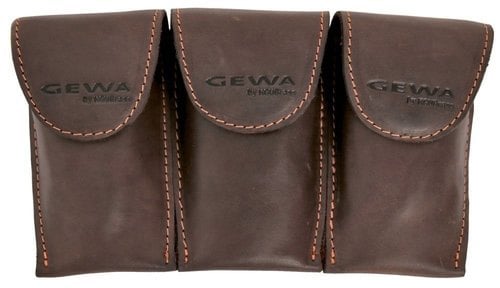 GEWA Funda para boquilla Trompa Crazy Horse Triple negra 720043 Funda para boquilla Trompa Crazy Horse Triple negr