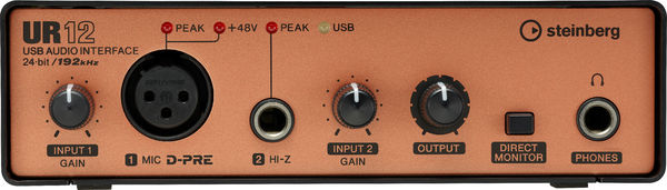 Steinberg UR12 USB Black Edition Interface Audio UR12 Black