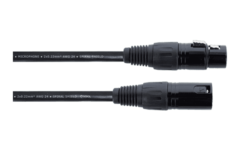 Cordial ECLEM3FM Cable de micrófono XLR de 3 m Cable de micrófono XLR de 3 m