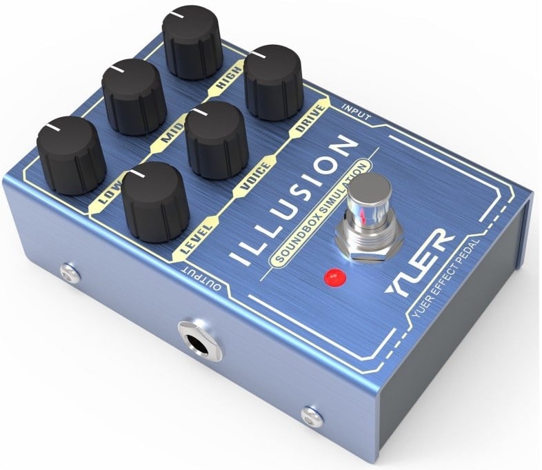 YUER ILLUSION Pedal simulador de amplificador ILLUSION