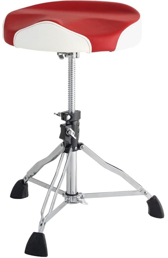 Dixon PSN-13RW Sillín Topo Moto Rojo y Blanco Dixon PSN-13RW Sillín Topo Moto Rojo y Blanco
