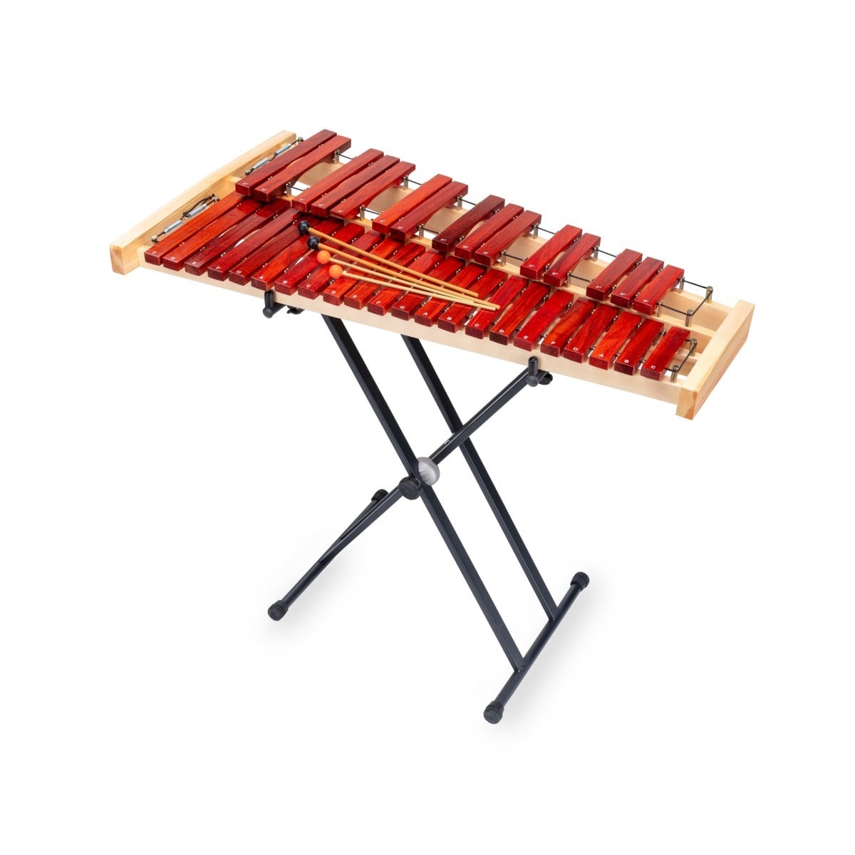 Soundsation Xilófono SX-37SB de 37 notas con soporte y bolsa de transporte. SX-37SB