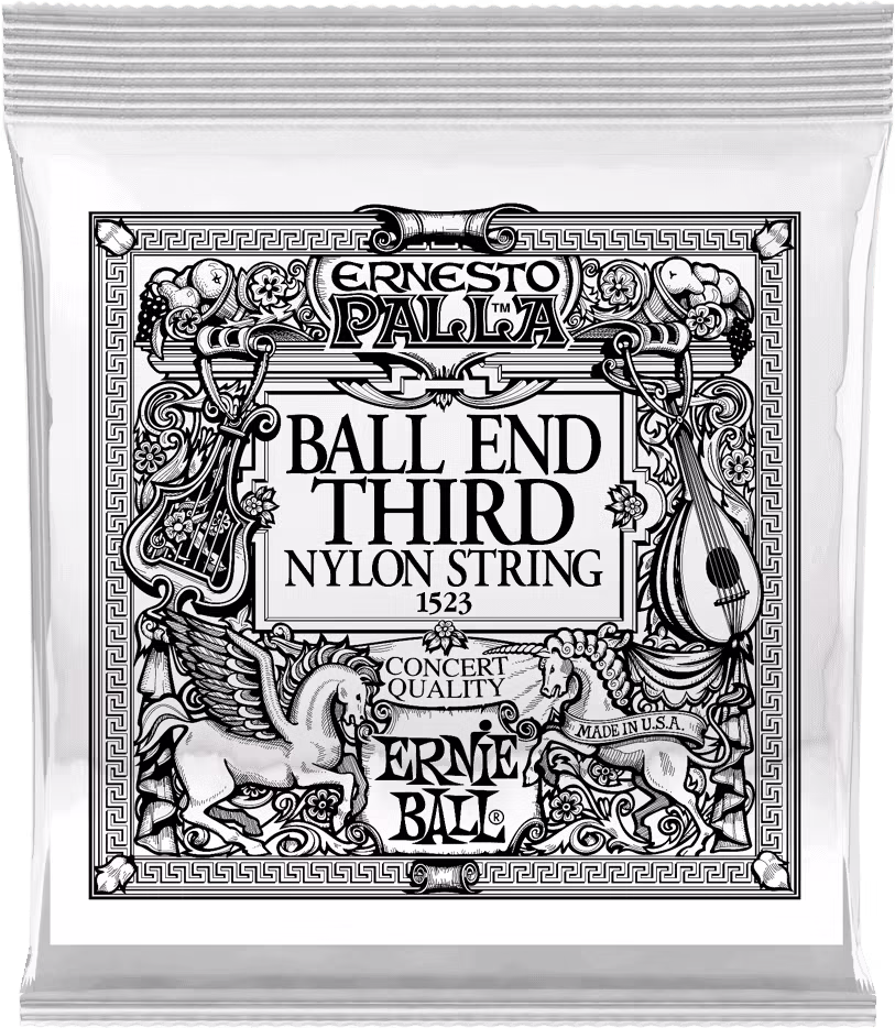 ERNIE BALL Cuerda Nylon Ernesto Palla 3º Negra CEB1523