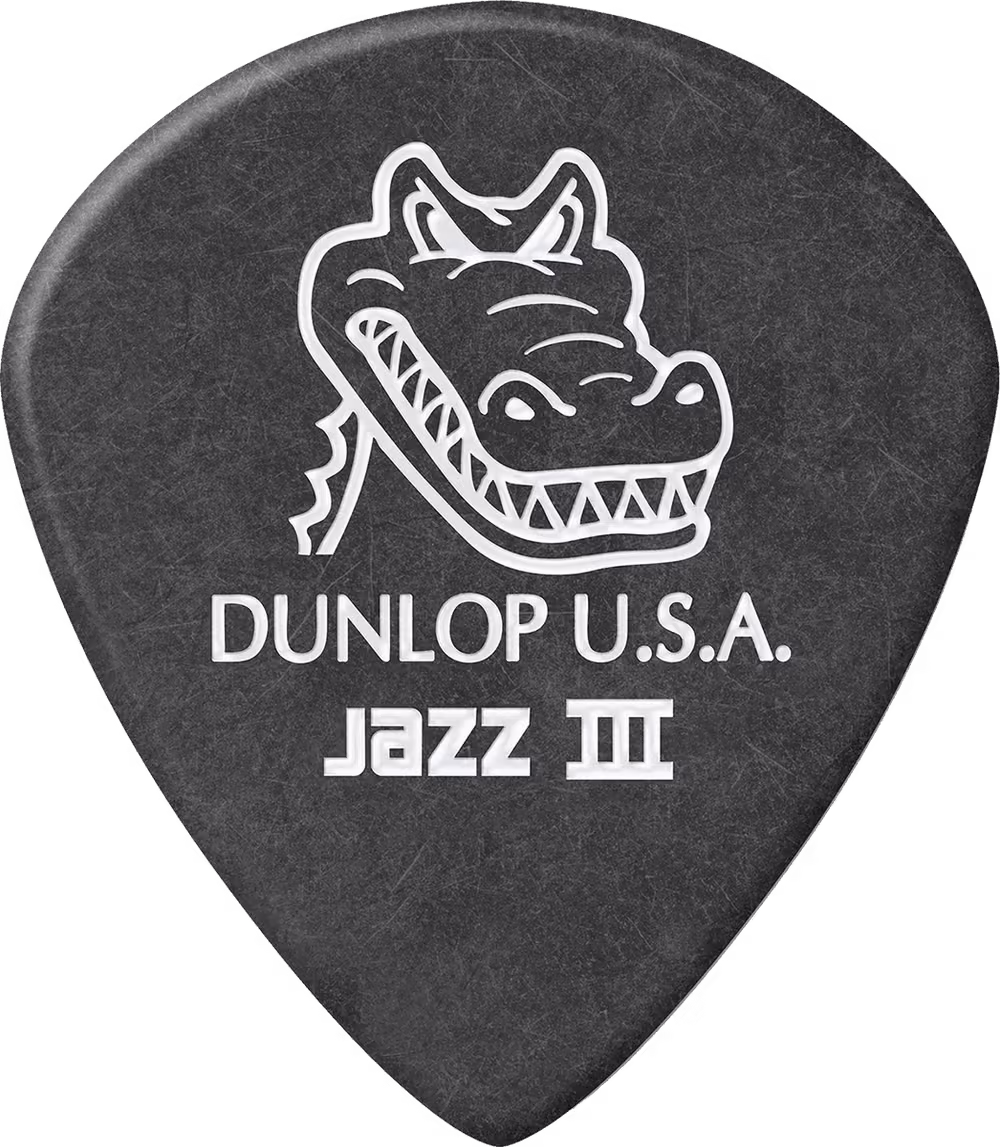 Dunlop Pack 6 Púas Gator Grip Jazz Iii ADU571P140