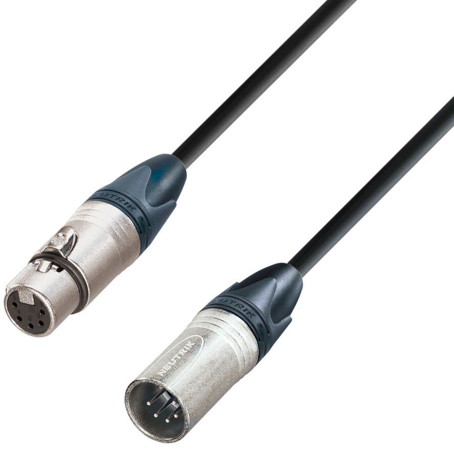 Adam Hall K5 DGH 1500 Cable DMX de XLR macho a XLR hembra 15 m K5 DGH 1500