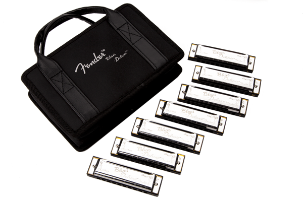 Fender Blues Deluxe armonica Pack de con caja 990701049