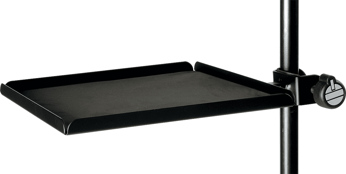 Quik Lok MS-329 Bandeja Accesorios con Abrazadera para Soporte de Microfono MS-329