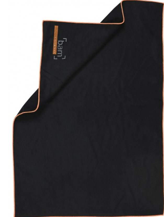 Bam CC-0002 Gamuza Bam de Microfibra 60 x 40 cm Negra CC-0002