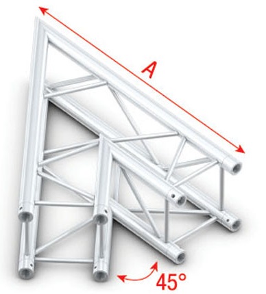 Showtec FQ30001HD Corner Heavy Duty Pro-30 Square F Truss FQ30001HD
