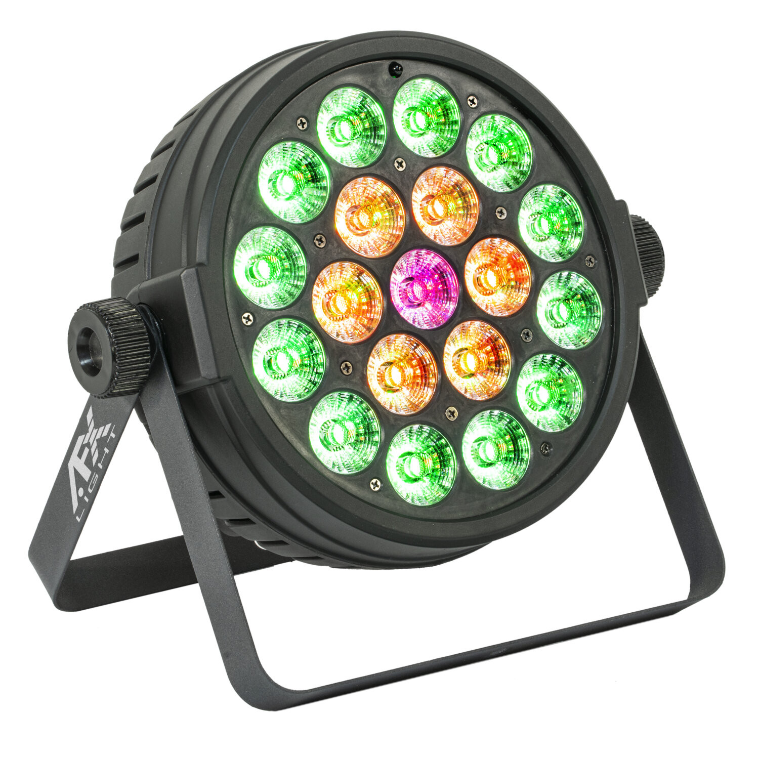 AFX CLUB-MIX3 Par Led RGBW PAR 19x10w LED RGBw CIRCLES CONTROLLABLE INDIVIDUA