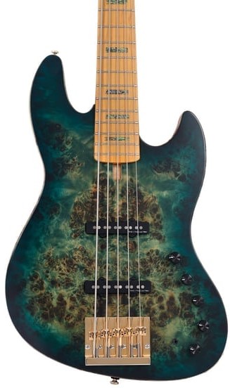 Marcus Miller V10-5 Trans Green Satin Bajo Eléctrico V10-5 TRANS GREEN SATIN