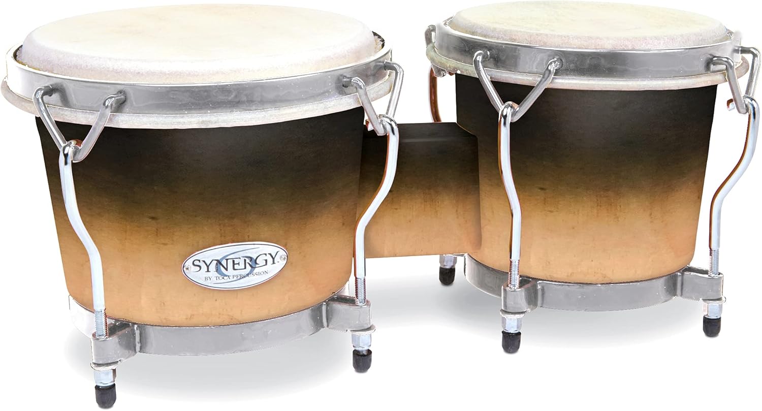 Toca Percussion 2150-CF Bongos Synergy Deluxe Serie Coffee Fade 2150-CF