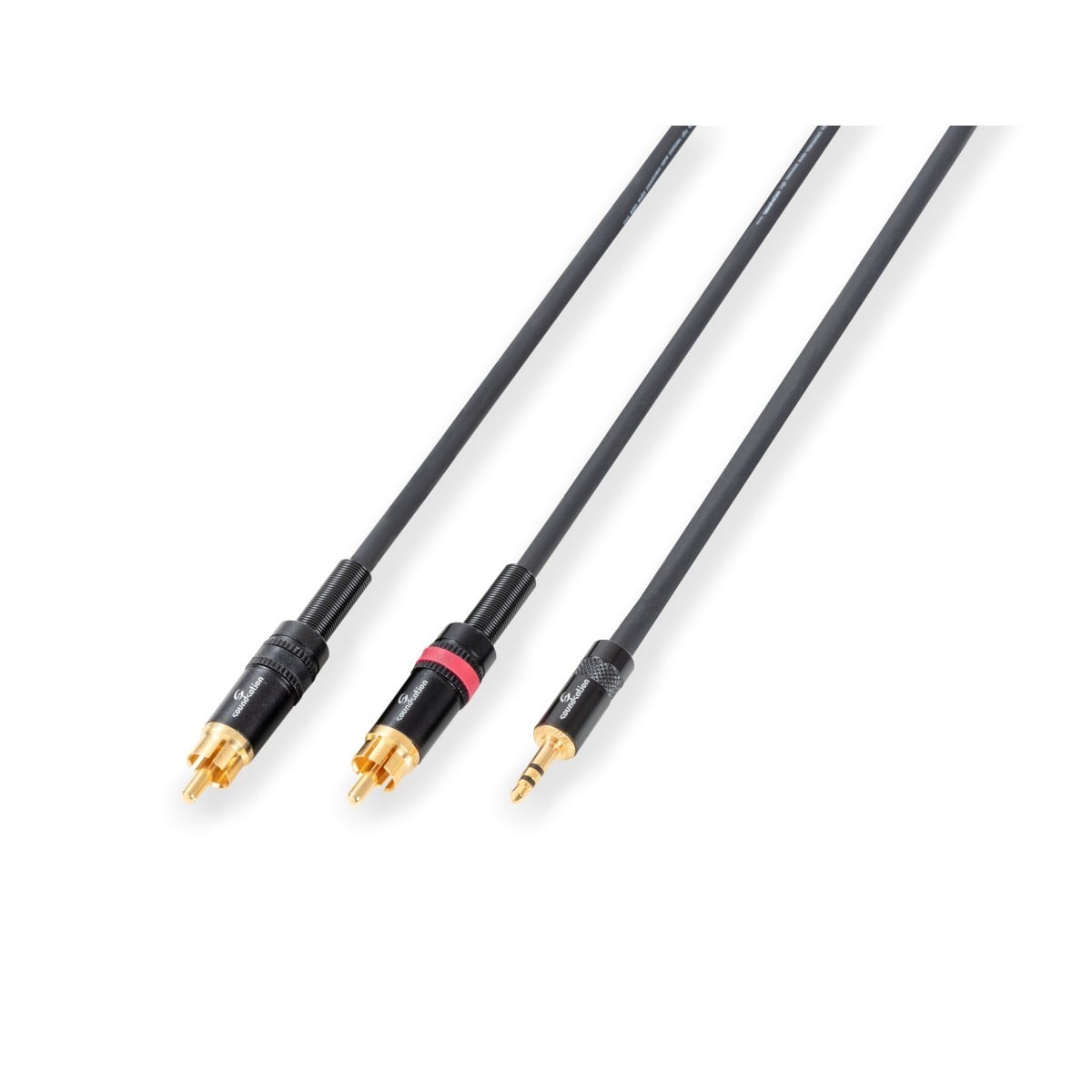 Soundsation Cable adaptador Wiremaster WM-MJ2RCA15 Mini jack estéreo 3,5\" - 2 x R WM-MJ2RCA15