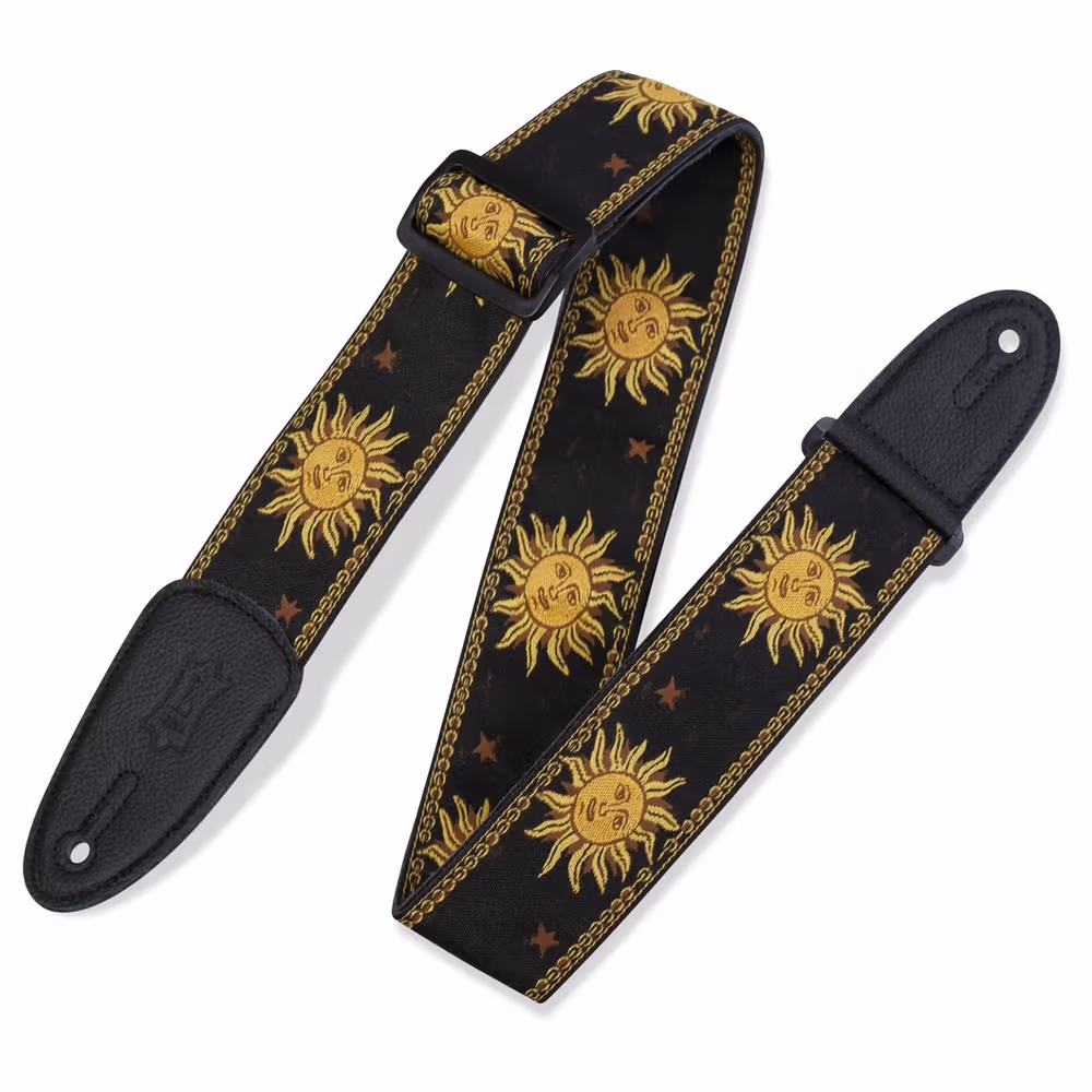 Levy's Correa Print Series Poly Jacquard 2 MPJGSUN-BLK