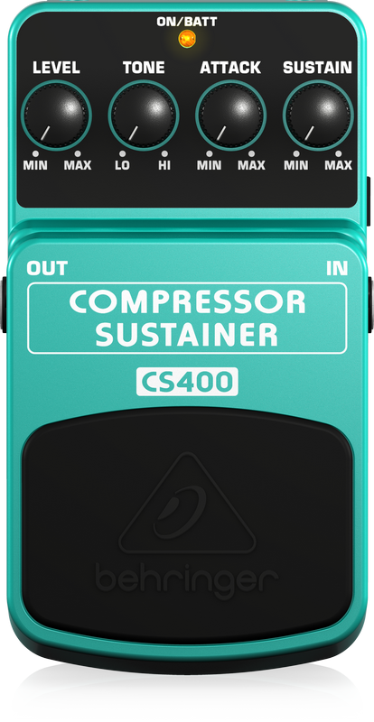 BEHRINGER CS400 Pedal Guitarra Efecto Compresor CS400