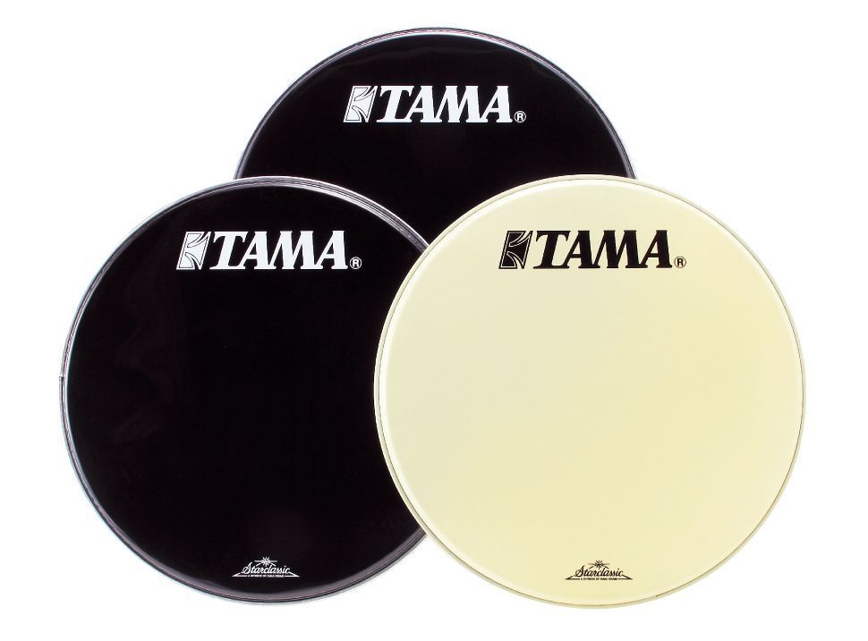 Tama BK20BMTT Parche frontal bombo 20" negro logo Starclassic BK20BMTT
