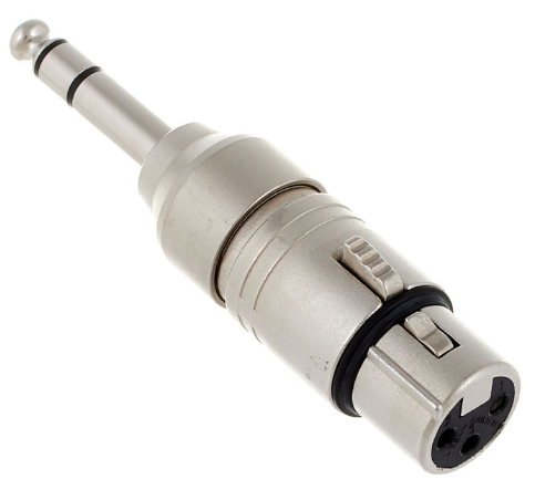 Neutrik NA3 FP Adaptador XLR Hembra a Jack Stereo NA3 FP