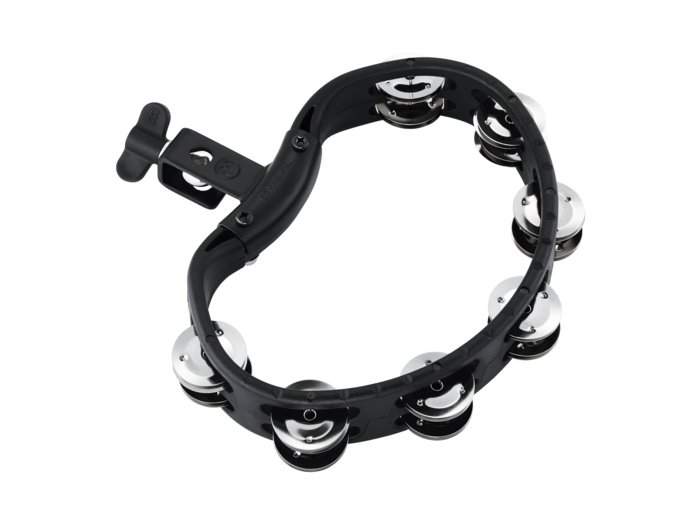 Meinl HTMT2BK Pandereta 2 Filas Negro HTMT2BK