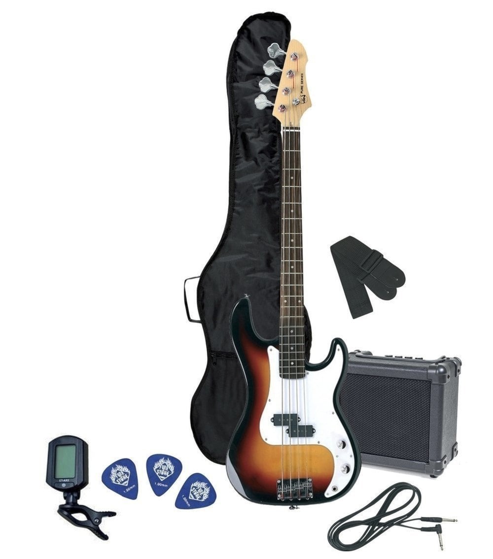 Gewa RCB-100 3T Sunburst Pack Bajo Eléctrico RCB-100 3T Sunburst