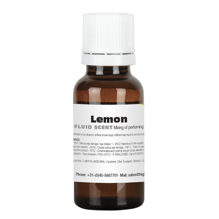 Showtec Fog Fluid Scent Limon 20ml Fragancia para Niebla Fog Fluid Limon