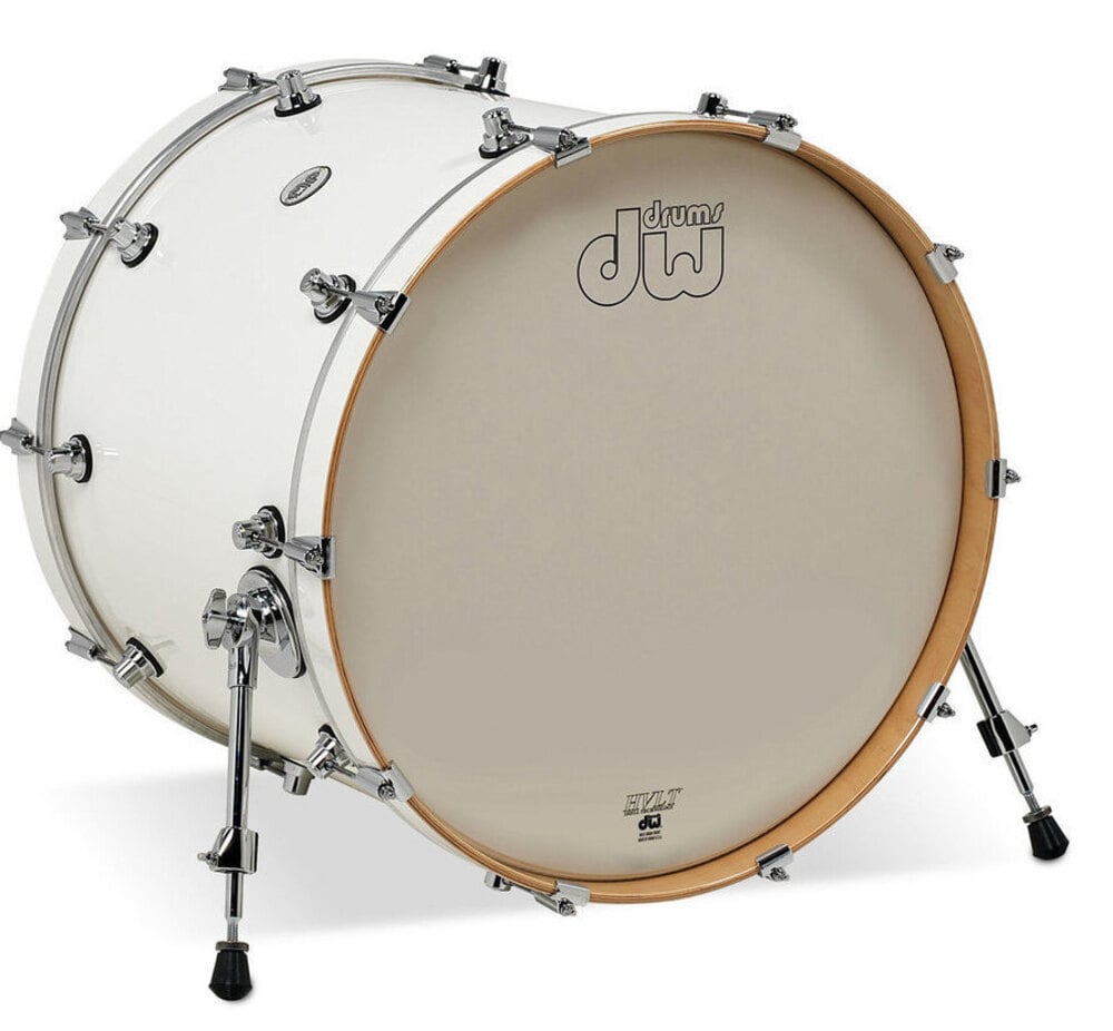 Drum Workshop DDLG1822KKWH Bombo Design White Gloss DDLG1822KKWH