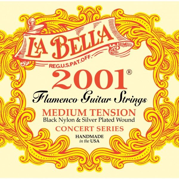 La Bella B2001FM Juego De Cuerdas Flamenco Tensión Media B2001FM