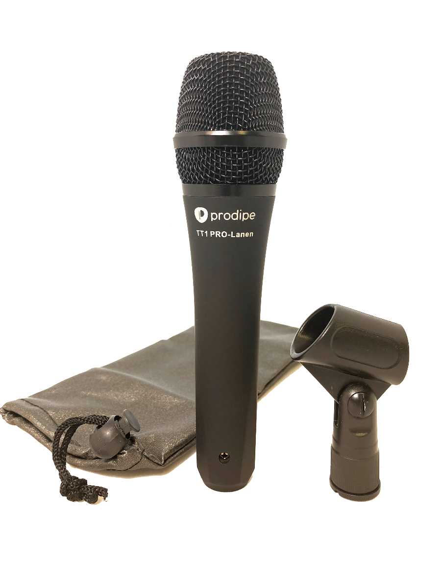Prodipe Tt1Pro Micrófono Dinámico Profesional Para Vocalistas Sin Interruptor TT1PRO