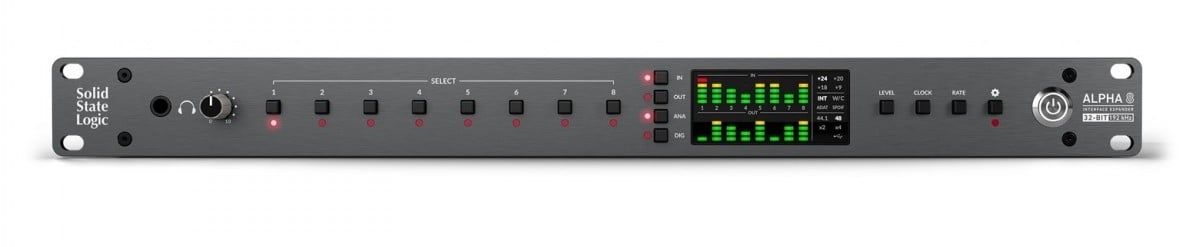 SSL Alpha 8 Expansor de Interfaz Audio USB Alpha 8