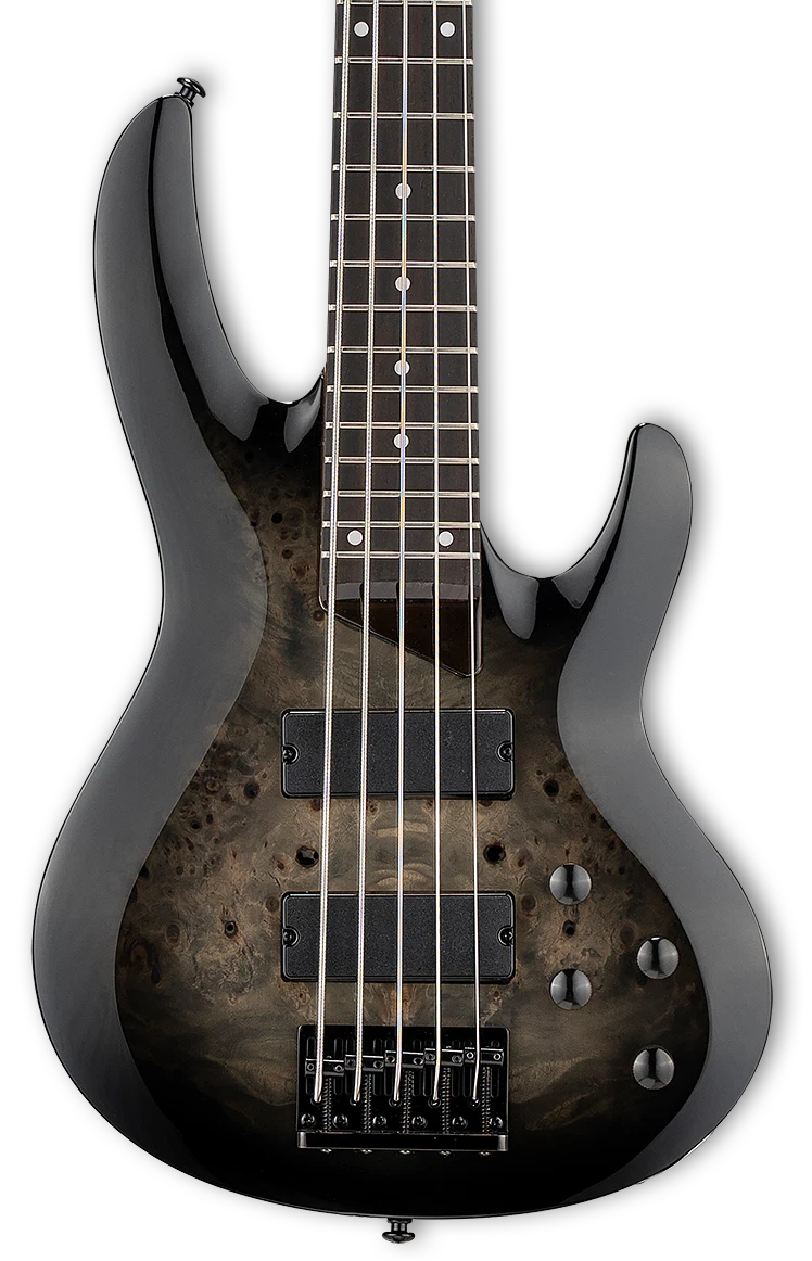 LTD B-205DX Black Burst Bajo Eléctrico B-205Dx Black Burst