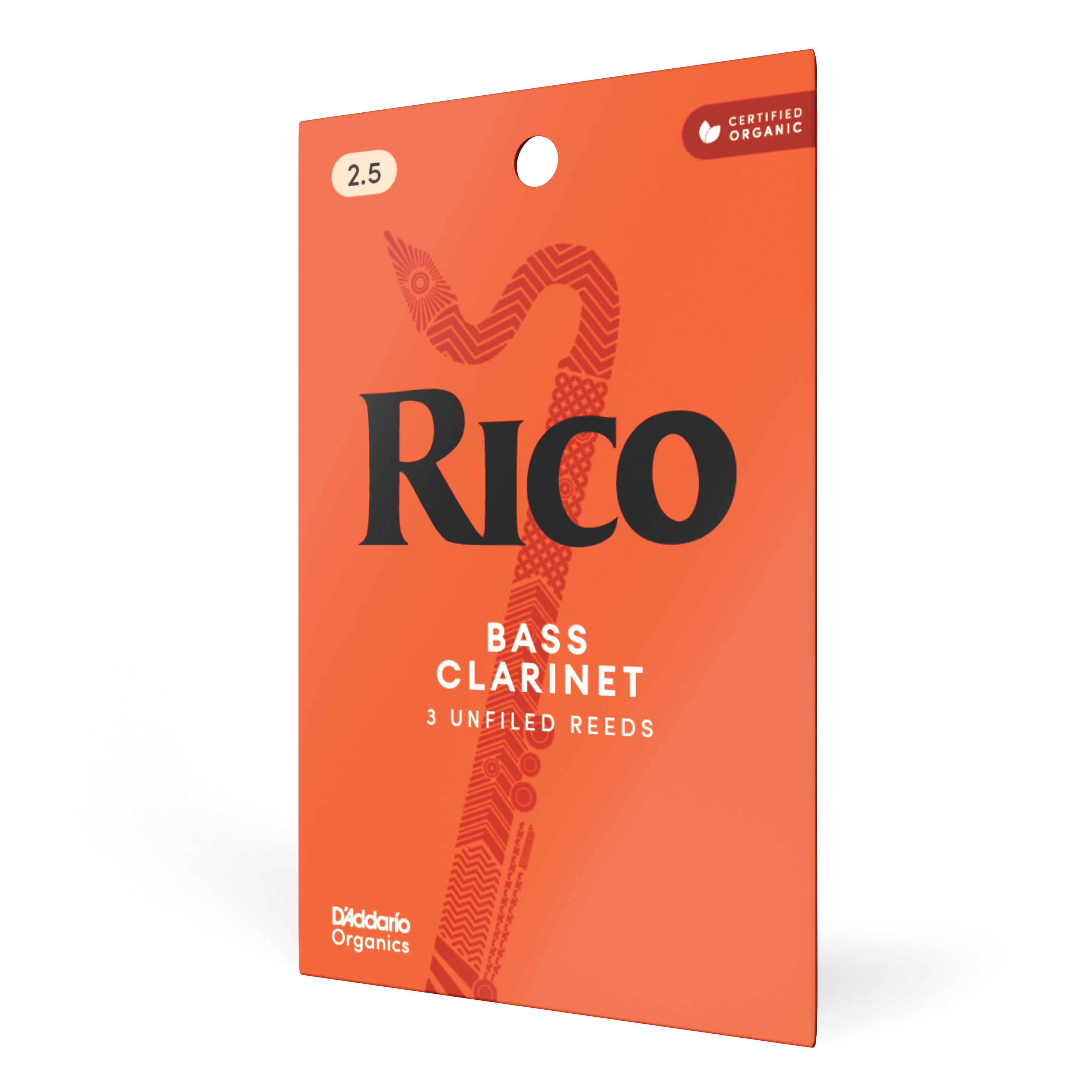 D´addario Rico 3 Pack, Bass Clar #2.5 REA0325