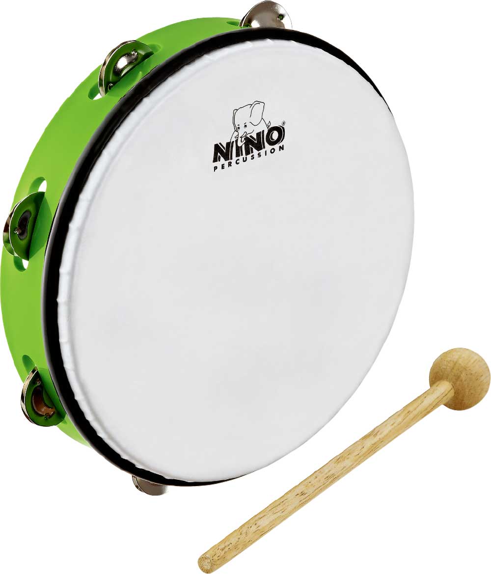 Nino Percussion Pandero 10\' Sonajas Nino24Gg NINO24GG