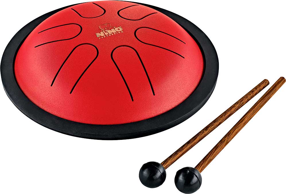 Nino Percussion Nino980R Mini Steel Tongue Dru NINO980R