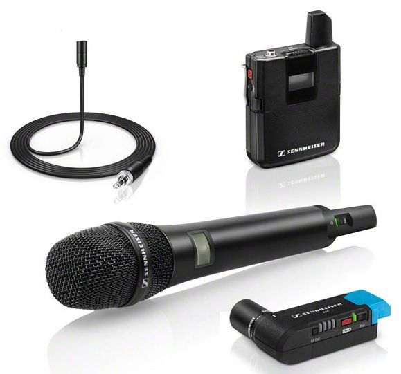 Sennheiser AVX COMBO SET, Conjunto Microfono Mano y Lavalier conjunto avx combo set