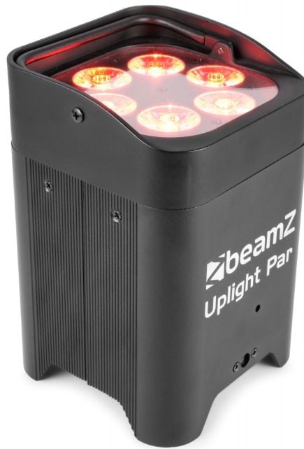 Beamz BBP96 Foco Par con bateria 6x 12W 150592 BBP96