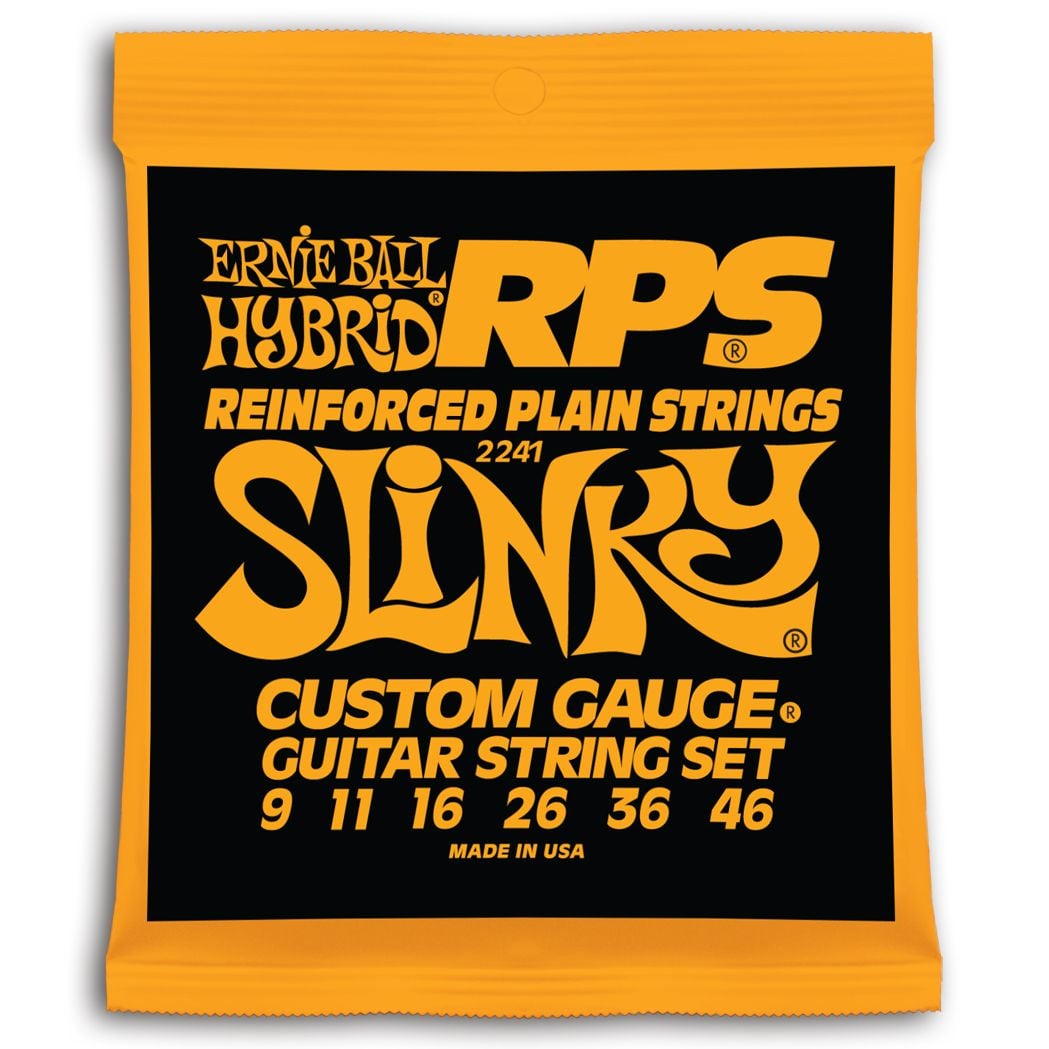 Ernie Ball 2241 Slinky Planas Rps Cuerdas Para Guitarra Eléctrica 9-46 2241