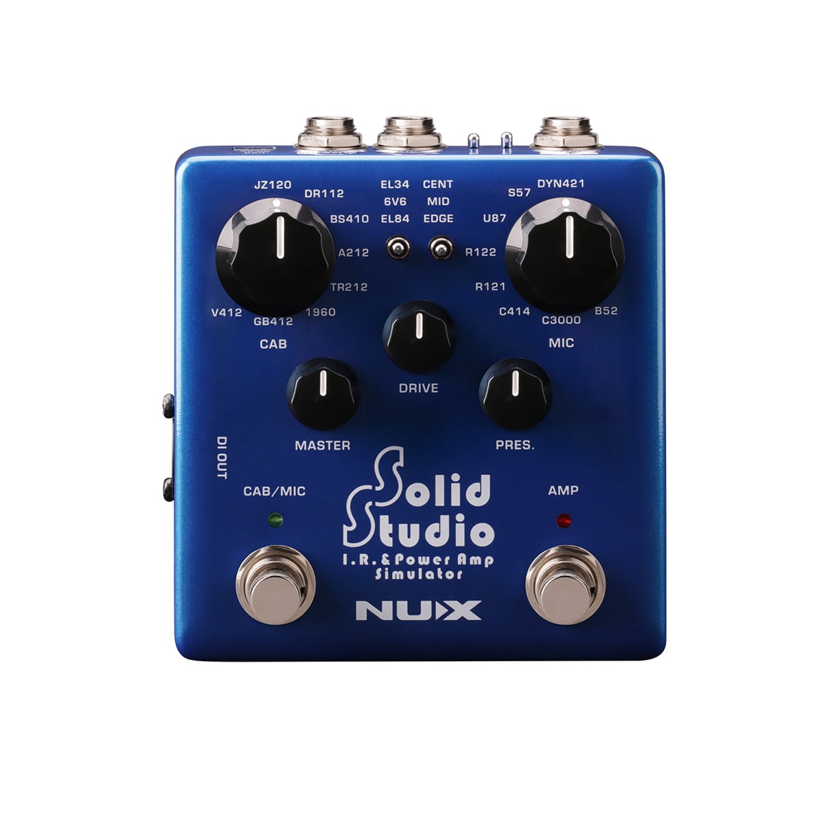 Nux NSS-5 Solid Studio Pedal IR NSS-5 Solid Studio
