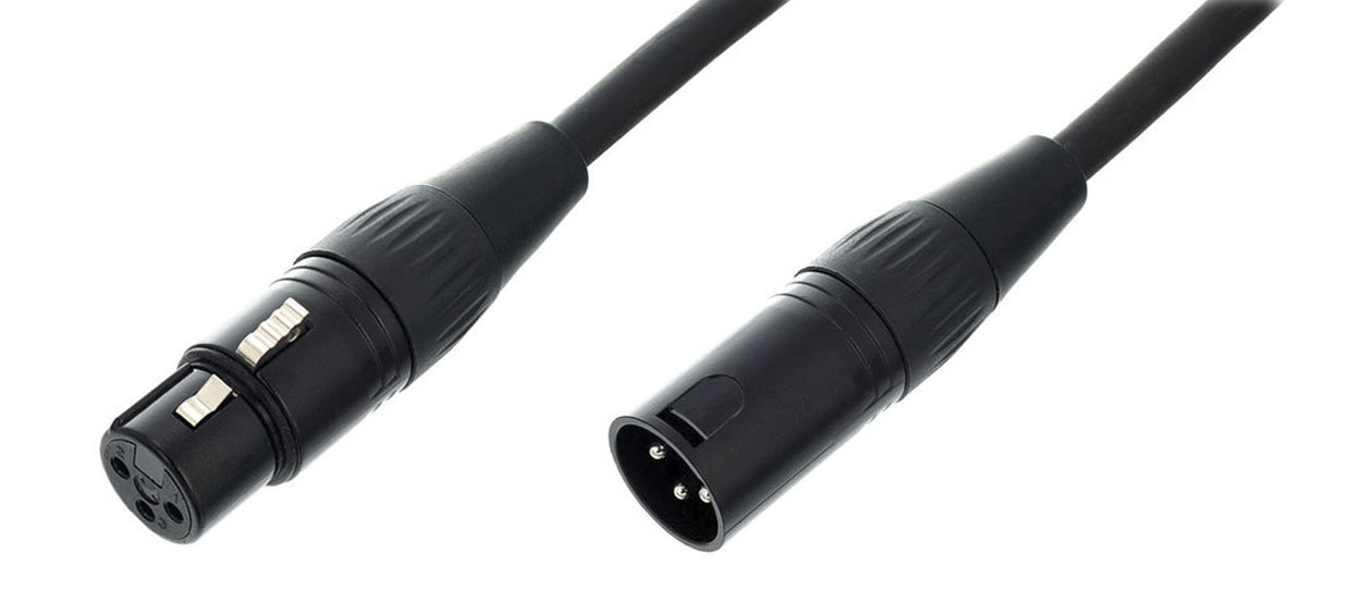 Ecler Cable XLR Macho - XLR Hembra 5 Metros CNXXLR5