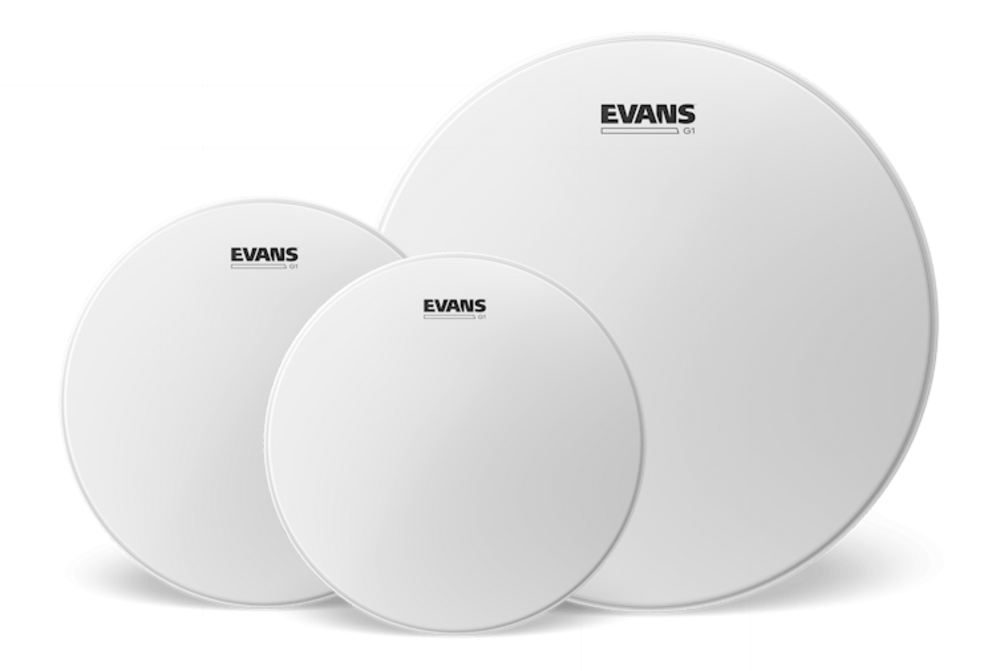 Evans G1 Pack Toms Estándar Revestido (12" 13" 16") G1 Packs Estandar (12" 13" 16")