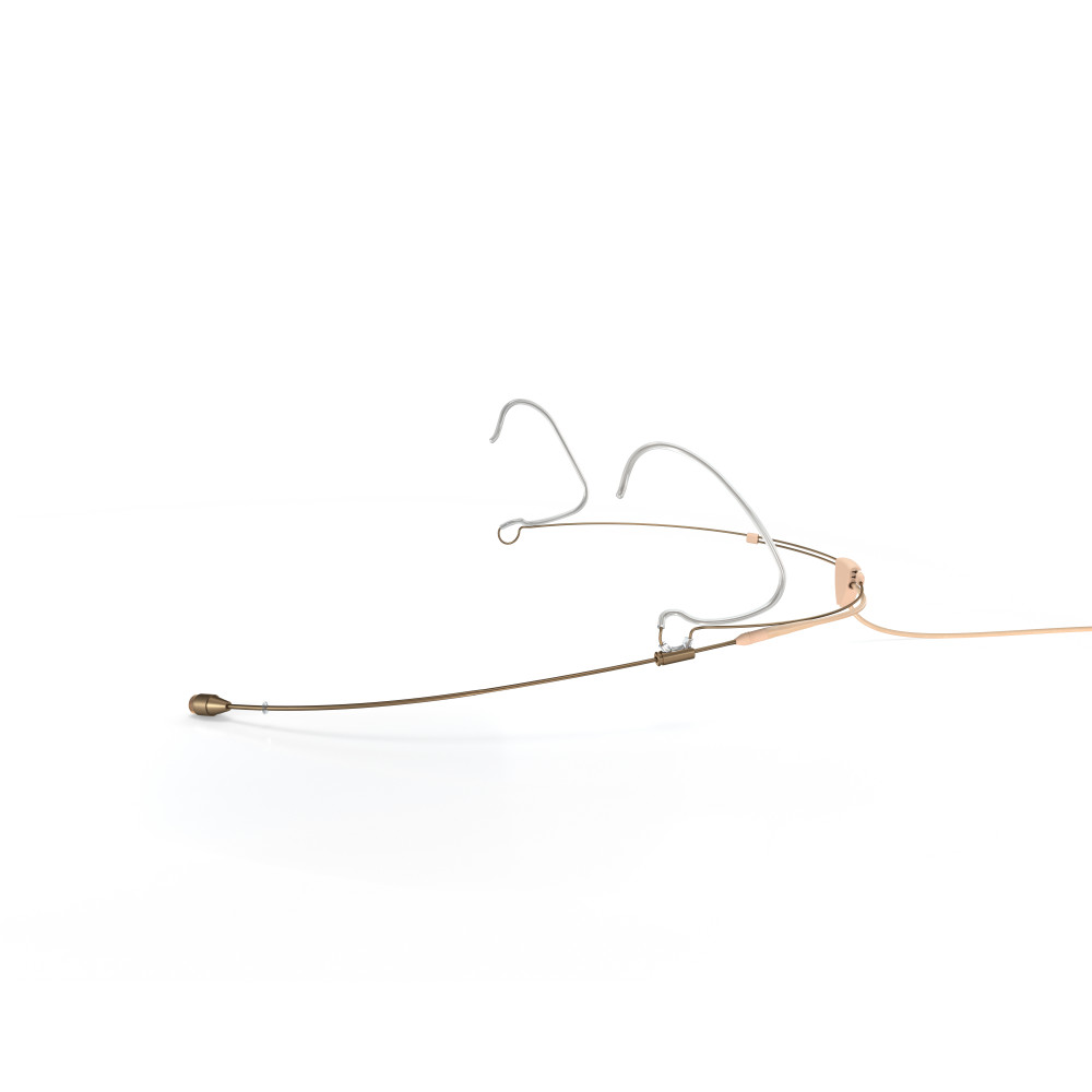 DPA 4466-OP-R-F10 Micro omni, diadema basculable, cápsula 5mm CORE+. Beige. TA4F. 4466-OP-R-F10